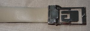 GL Gürtel Gr.44 schwarz 103x2,9 oder nur separate Gürtelschnalle aus Edelstahl Kleidung Accessoire Bild 6