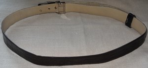 GL Gürtel Gr.44 schwarz 103x2,9 oder nur separate Gürtelschnalle aus Edelstahl Kleidung Accessoire Bild 10