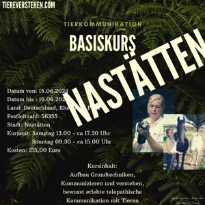 Tierkommunikation lernen, Monika Jaeger, Basis, Nastätten 06 2024