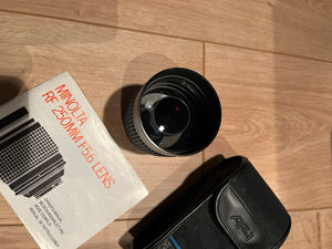 Minolta rf 250mm F5.6 Lens Spiegellinsenobjektiv sehr guter Zustand Bild 7