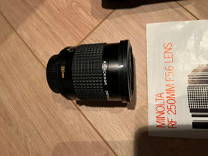 Minolta rf 250mm F5.6 Lens Spiegellinsenobjektiv sehr guter Zustand Bild 8