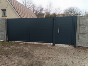 Zäune Tore Aluminiumzaun Gartenzaun Sichtschutzzaun Pforten WPC Doppelstabmattern Sichtshutzzaun 