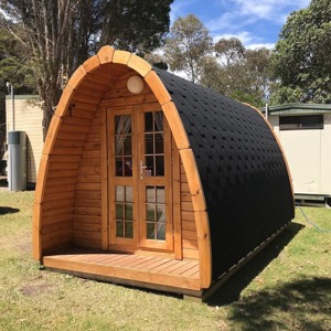 Camping POD Glamping L300 B240cm 45mm Kiefer
