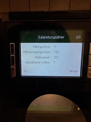 Jura- Kaffeevollautomat Z6 , mit Farbdisplay , Milchschaum usw , defekt? Bild 5