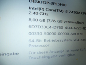 Nr. 100 Laptop Acer Aspire 5750G 15.6 Zoll mit Win10 Nr. 100 Bild 5