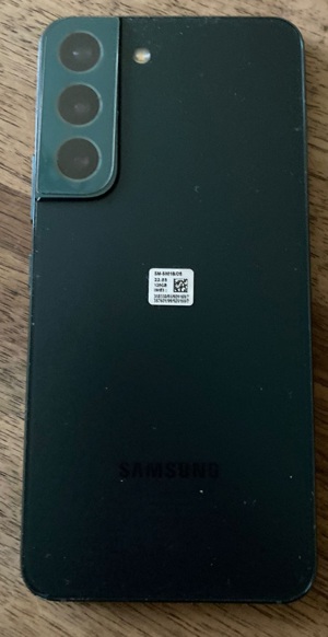 Samsung S22 128GB Grün TOP Zustand + Panzerglas Bild 1