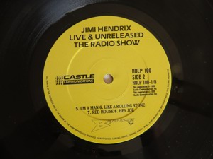 LP Schallplatten Jimi Hendrix Live & Unreleased The Radio Show - 5 LP Box Bild 6
