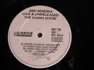 LP Schallplatten Jimi Hendrix Live & Unreleased The Radio Show - 5 LP Box Bild 9