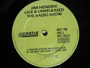 LP Schallplatten Jimi Hendrix Live & Unreleased The Radio Show - 5 LP Box Bild 7
