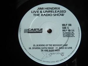 LP Schallplatten Jimi Hendrix Live & Unreleased The Radio Show - 5 LP Box Bild 8