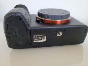 Sony Alpha A7R 36.4MP Digitalkamera - Schwarz (Nur Gehäuse) Bild 1