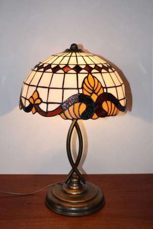 Tiffany Tischlampe 30x48 cm neu Bild 2