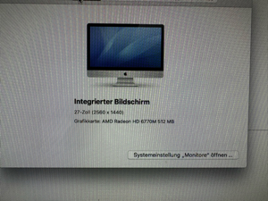 Tausche iMac 27 Zoll 2011 24GB RAM gegen Mac mini Bild 2