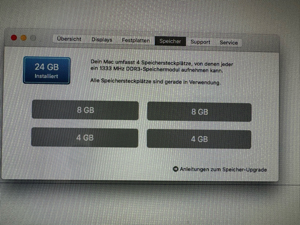 Tausche iMac 27 Zoll 2011 24GB RAM gegen Mac mini Bild 5