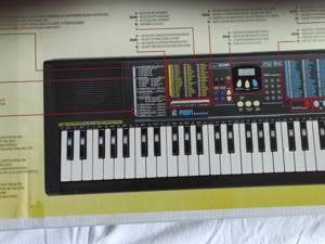 Profi Musik Keyboard mit Verstärker Bild 1