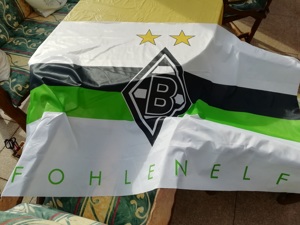 Verkaufe Fahne von Borussia Mönchengladbach Bild 1