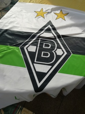 Verkaufe Fahne von Borussia Mönchengladbach Bild 2