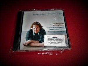 Antonio Casimir Cartellieri Kempen Musik Festival 2001 CD Groß Geburtstagkarte 22x30cm. Bild 2