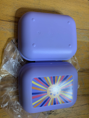 Tupperware lila box neu  Bild 4