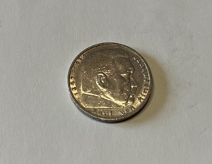 Silbermünzen 5 Reichsmark Paul von Hindenburg Bild 1