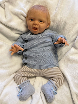 Reborn Hani mit Zertifikat lebensechte Puppe Baby original Bild 5