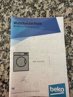 Waschmaschine - Beko WML61023 NR  Bild 2