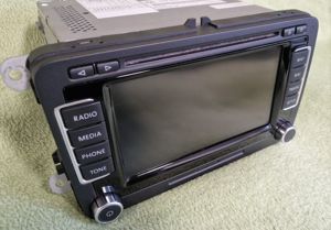 Original VW Radio mit Navigation, Bluetooth, RNS 510, 1T0035680R Volkswagen