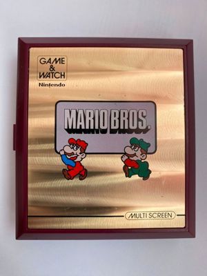 Verkaufe Nintendo Game & Watch Konsole Mario Bros. Multi Screen Bild 2