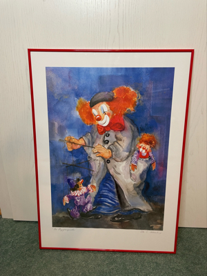 Der Puppenspieler - Bild von Ute S. Mertens, Clown