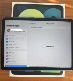 Apple iPad Air (4th Generation) 2020 Wi-Fi + Cellular 256 GB Grün Bild 4