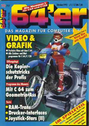C64er Heft 1992-10 Bild 1