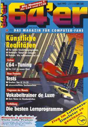 C64er Heft 1992-04 Bild 1
