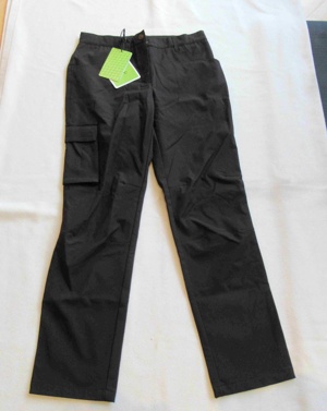 Neue schwarze Softshellhose Größe 38 bpc Wasserabweisend usw