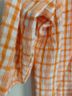 Bluse orange weiß Bild 8