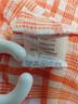 Bluse orange weiß Bild 6
