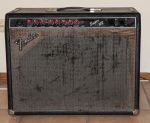 FENDER SUPER 112 Gitarrenverstärker, 60 Watt Vollröhre, Hall, Clean Zerr Kanal