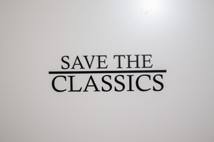 Save The Classics Aufkleber Oldtimler Car Sticker Bild 1
