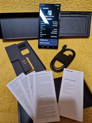 Samsung S24 Ultra 1 TB schwarz Originalverpackter Zustand Bild 1