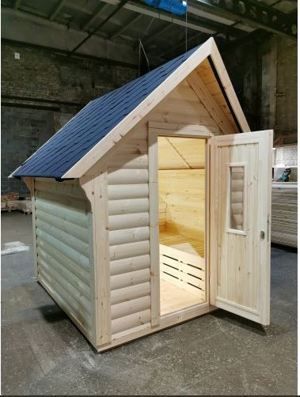 Sauna Gartensauna Kota 4.0m  Kiefer 45mm