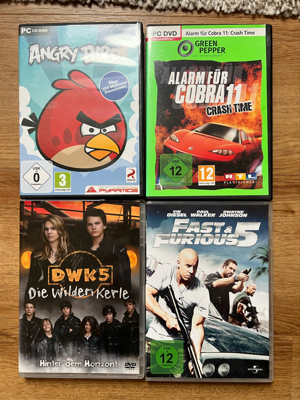 DVD's und PC Spiele