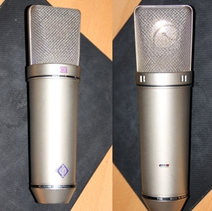 Neumann U87 Condenser Studio Mikrofon Microphone in dream condition Serial 9697 Bild 2
