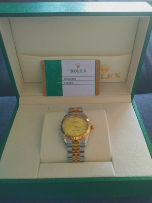 Rolex Oyster Perpetual Datejust Superlative Chronometer Officially Certified - G Bild 4
