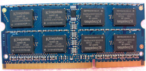 Kingston - 4GB RAM - KVR1066D3S7 4G - 1066MHz - DDR3 SODIMM - 204Pin - PC3-8500 - 1,5V Bild 2