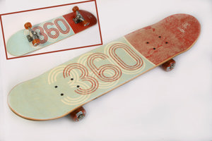 Skateboard Hy Skate Ahorn neuwertig sandfarben mint Gutes Profil vintage 90er