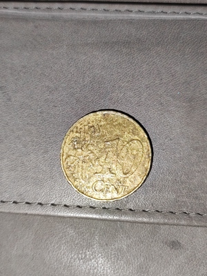 Belgische 10 Cent Münze aus 2001  Bild 2