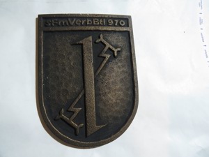 Münze- Wappen - Emblem - Messing schwer Btl 970 Messing Bild 2
