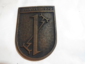 Münze- Wappen - Emblem - Messing schwer Btl 970 Messing Bild 1