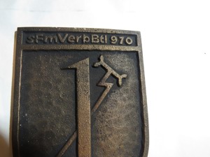 Münze- Wappen - Emblem - Messing schwer Btl 970 Messing Bild 4