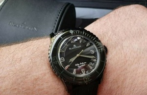 Blancpain Fifty Fathoms Automatik  Top Zustand Full Set 5015-11C30-52