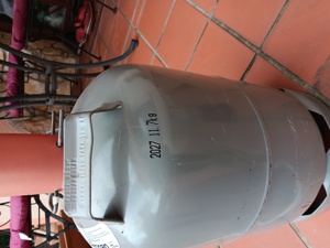 Leere 11 kg Propan Stahlgasflasche - nur Selbstabholung Bild 2